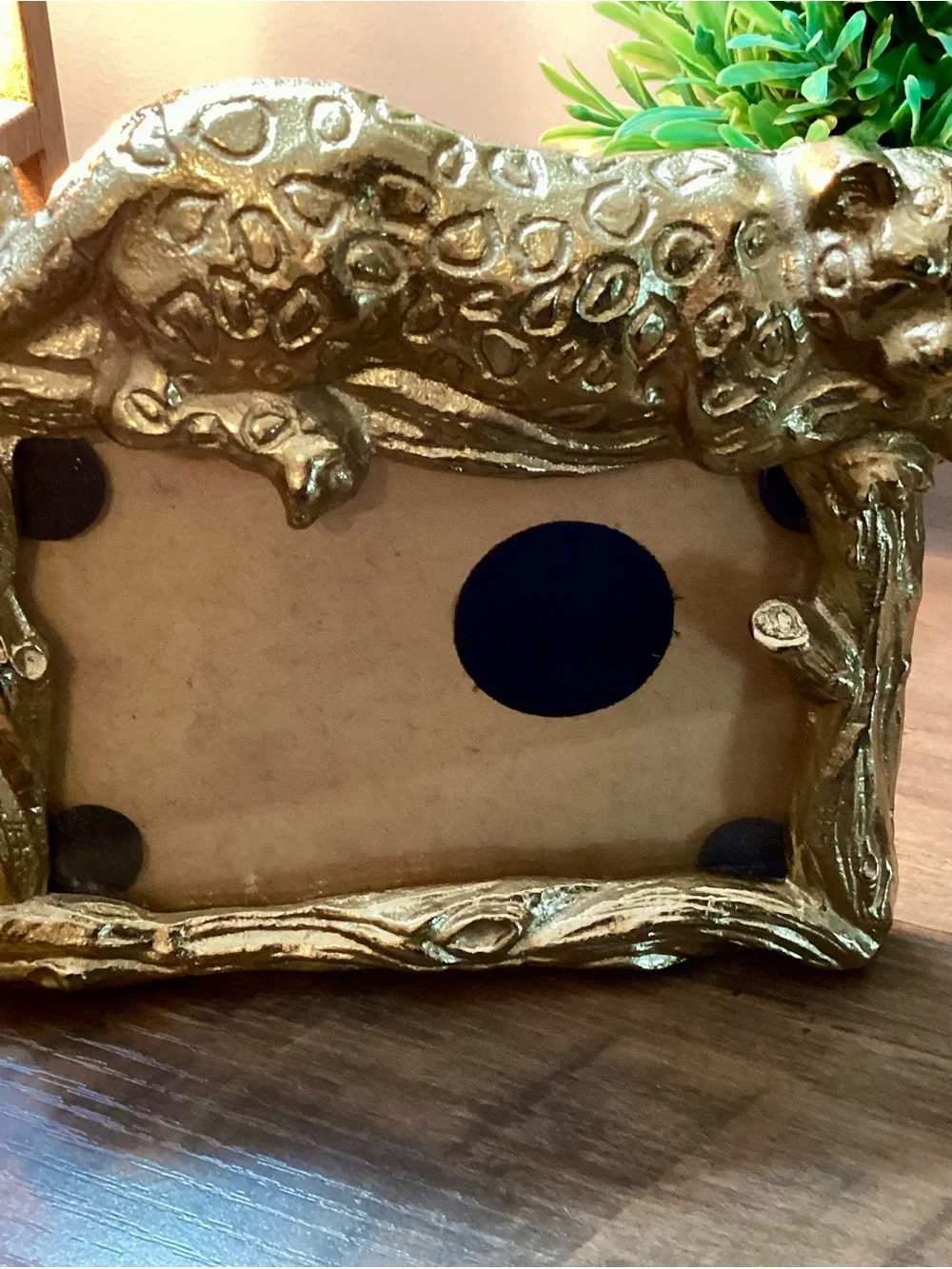 Gold Leopard Decorative Picture Frame by